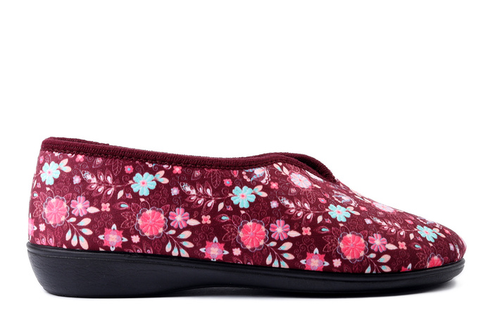 ADANEX 29836 DIP6VV burgund, kapcie damskie
