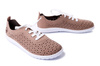 RIEKER 52803-60 beige, półbuty letnie damskie