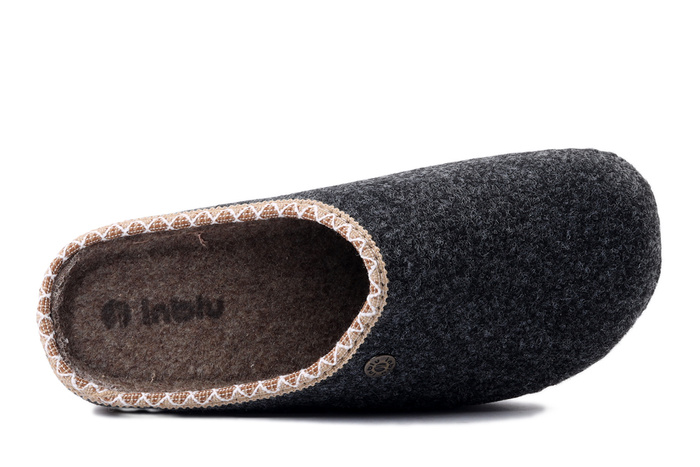 INBLU ED-31 025 szary, kapcie damskie