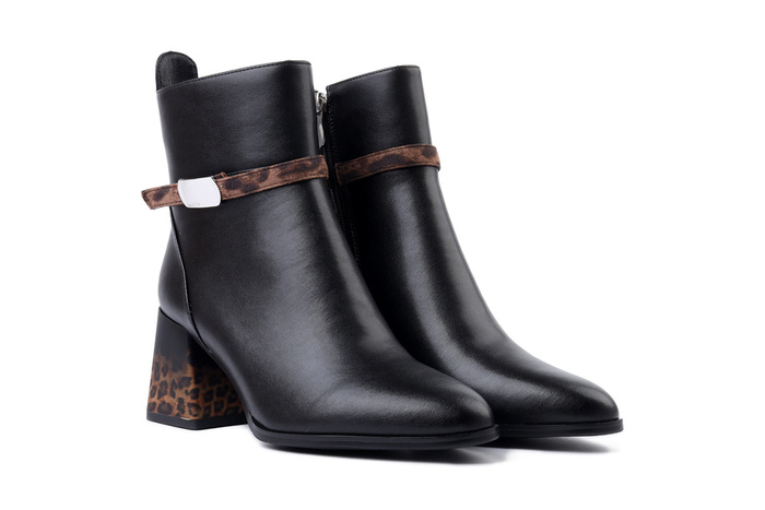 ARTIKER RELAKS 57C1079 czarny, botki damskie