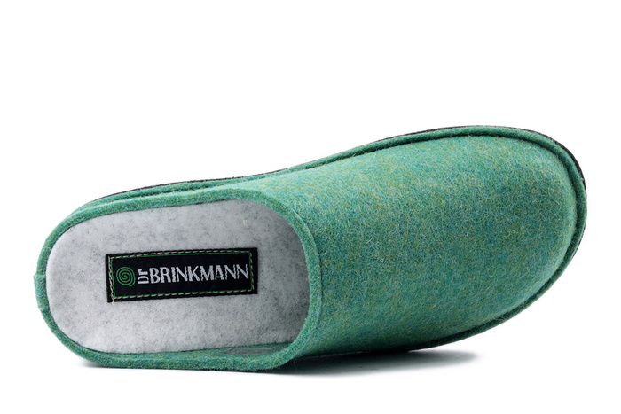 DR. BRINKMANN 320715-71 hellgrun, kapcie damskie