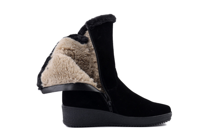 RIEKER Y4456-00 black, botki damskie