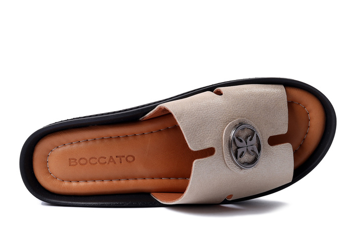 BOCCATO 031.1074 gold stgn t syh, klapki damskie