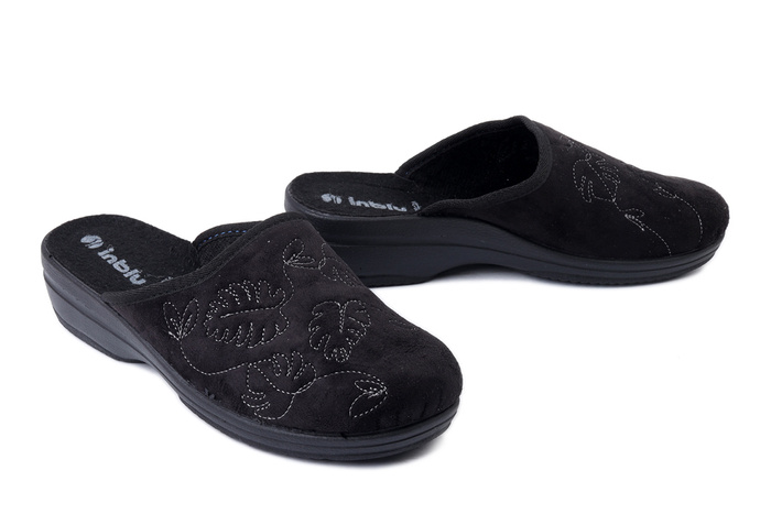 INBLU LV-18 014 czarny, kapcie damskie