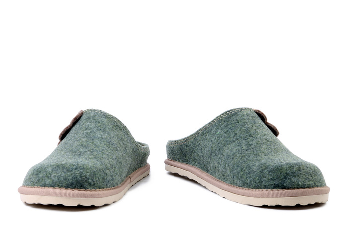 INBLU CS-43 068 zielony, kapcie damskie