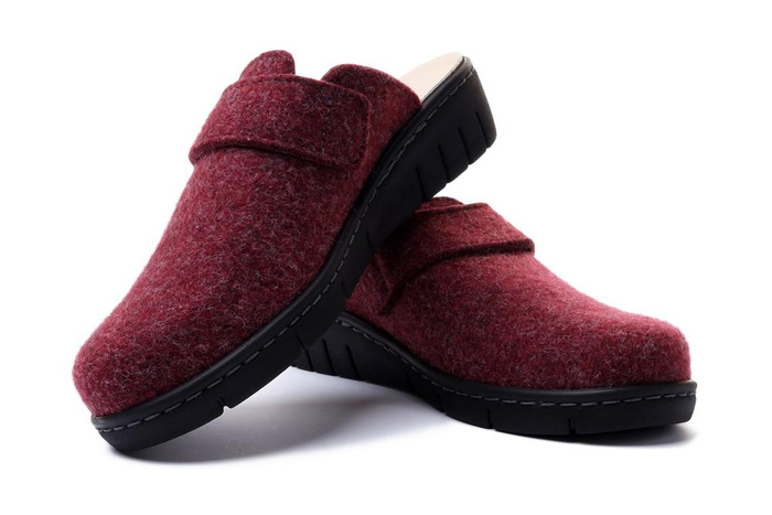 DR. BRINKMANN 700081-41 bordeaux, kapcie/klapki damskie