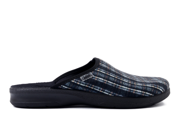 BEFADO 548M 045 czarny, kapcie męskie