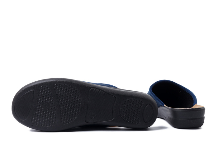 INBLU CF-48 004 granatowy, kapcie damskie