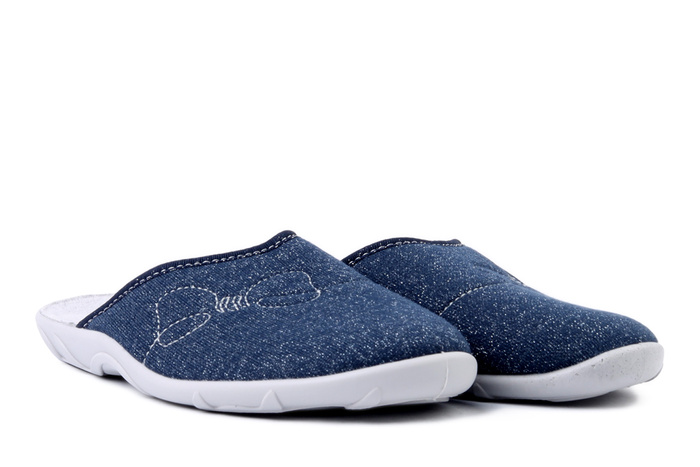 BEFADO 235D 217 granat, kapcie damskie