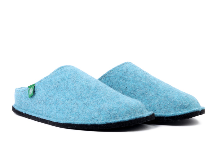 DR. BRINKMANN 320715-51 mittelblau, kapcie damskie