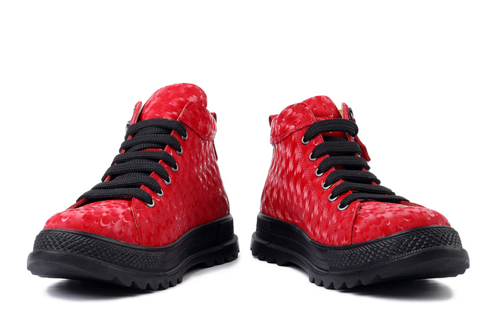 PIAZZA 960201-04 rot, trzewiki damskie