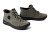 RIEKER 44550-54 green, półbuty damskie