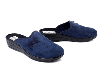 METEOR 710 Julianna granat, kapcie damskie