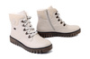 RIEKER TEX Y3433-60 beige, trzewiki damskie