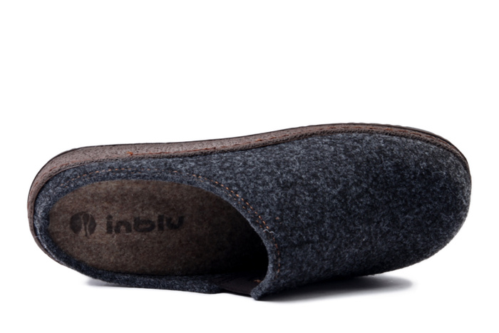 INBLU NL-10 025 szary, kapcie damskie