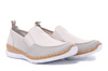RIEKER N4275-60 beige, półbuty damskie