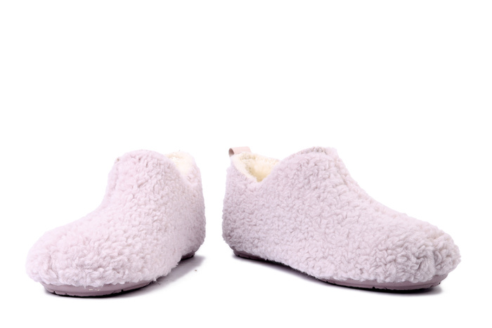 MANITU 340076-42 rosa, kapcie damskie