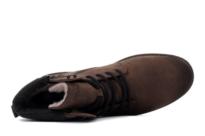 RIEKER TEX F3612-24 brown, trzewiki męskie