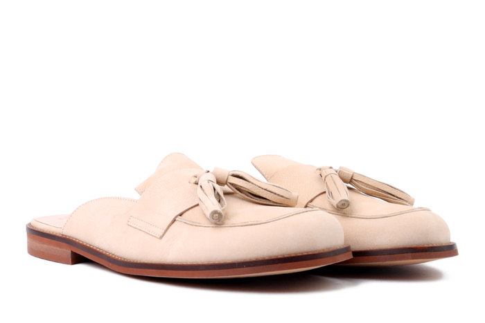 WONDERS A-4610 beig, klapki damskie