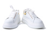 GOE NN2N4031 white/gold, półbuty damskie