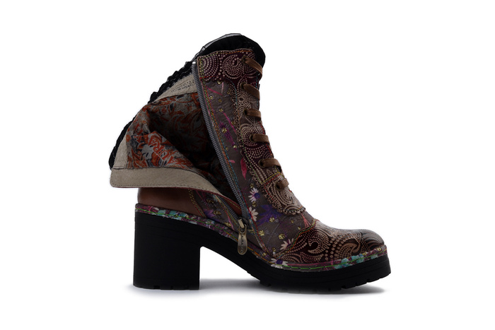 LAURA VITA 0007151 Monao 14 mauve, trzewiki damskie
