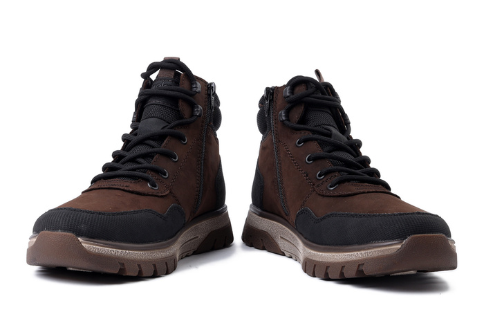 RIEKER TEX B9310-24 brown combination, trzewiki męskie