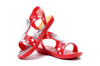 IPANEMA 26372 LOONEY TUNES BABY 22192 red/grey, sandały dziecięce, rozmiary: 21-25,5