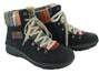 RIEKER 73343-00 black combiantion, trzewiki damskie