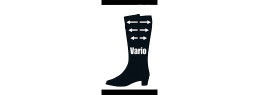 RIEKER TEX 93092-90 black combination, kozaki damskie