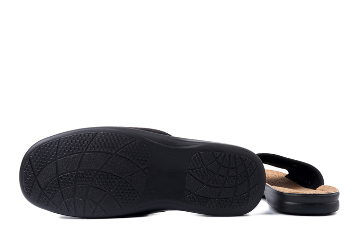 INBLU 155M 028 czarny, kapcie męskie