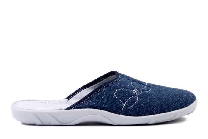 BEFADO 235D 217 granat, kapcie damskie