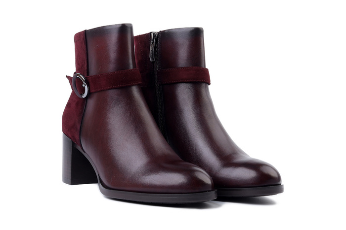 TAMARIS 1-25363-45 537 merlot, botki damskie