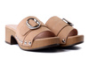 WONDERS D-8852-P sand, klapki damskie