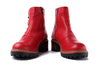MANITU 960341-04 rot, botki damskie