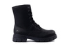 RIEKER Z9120-00 black, trzewiki damskie