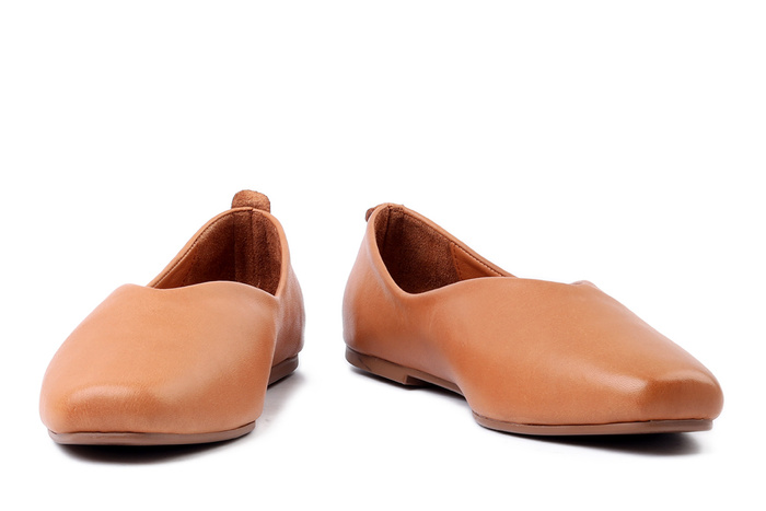 ARTIKER RELAKS 58C2610 brąz, baleriny damskie