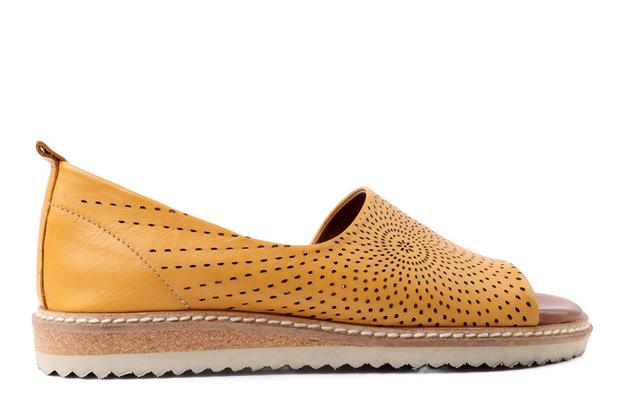 ARTIKER RELAKS 52C0811_1 żółty, sandały damskie