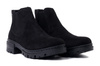 RIEKER 76884-00 black, botki damskie