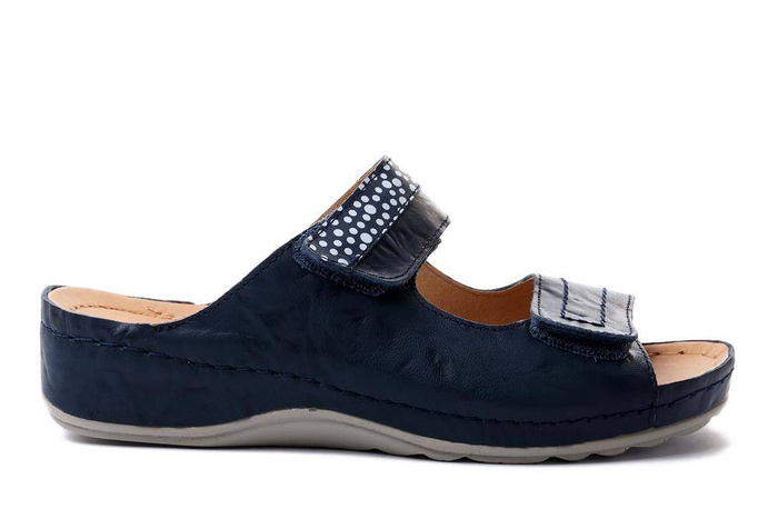 DR. BRINKMANN 700048-05 blau, klapki profilaktyczne damskie