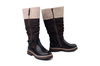 RIEKER TEX 93092-90 black combination, kozaki damskie