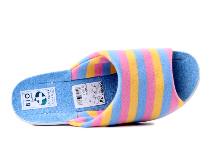 ADANEX 30234 SAK23VV kolorowy, kapcie damskie