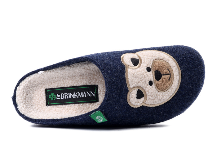 DR. BRINKMANN 320262-05 blau, kapcie damskie