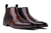 BUGATTI 311-A9E34-1111 6361 cognac/dark brown, botki męskie