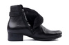 RIEKER 78664-00 black, botki damskie