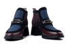 MACIEJKA A6747-23/00-8 bordo, botki damskie