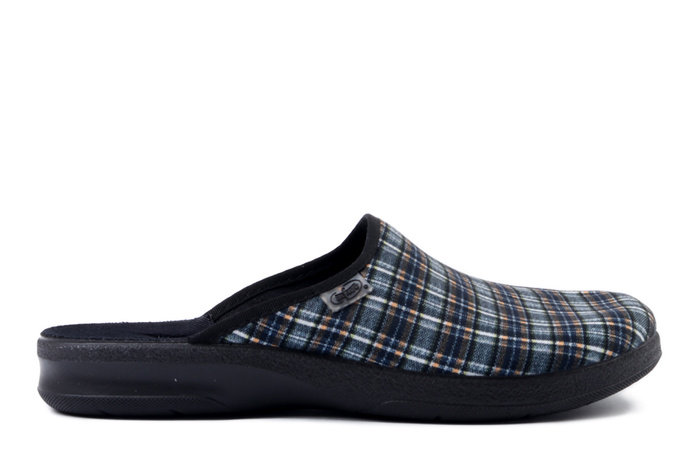 BEFADO 548M 040 granat, kapcie męskie