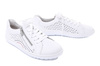 RIEKER 52824-80 white, półbuty damskie