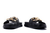 RIEKER Revolution W1452-00 black, klapki damskie
