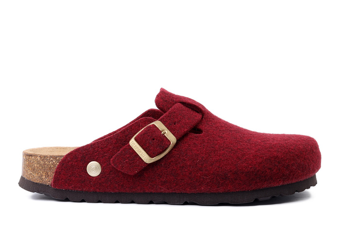 DR. BRINKMANN 320267-41 bordeaux, kapcie damskie
