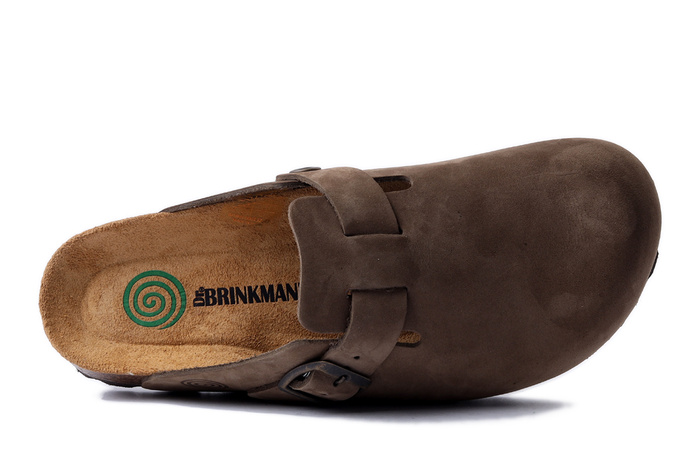 DR. BRINKMANN 600132-07 olive, klapki damskie/męskie